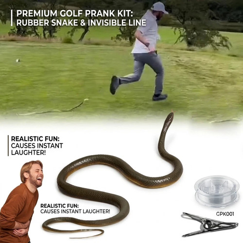 Fake rubber snake prank - rubber,