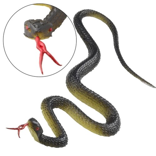 Fake rubber snake toy - fake,