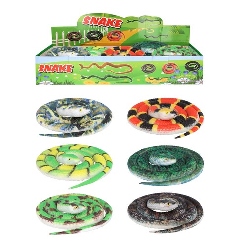 Realistic rubber snake - realistic,