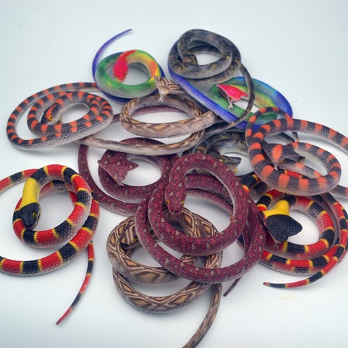 70cm fake snake realistic - fake,
