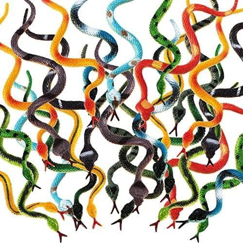 24pcs realistic fake rubber - fake,