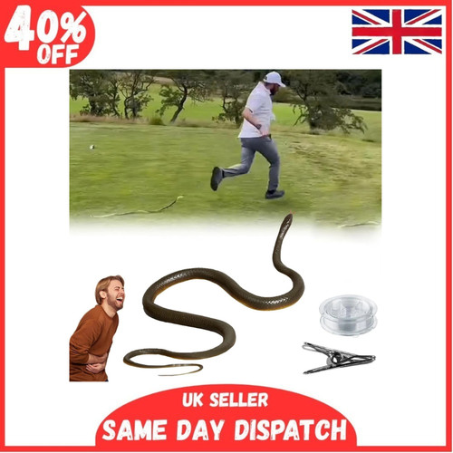Fake rubber snake - fake,