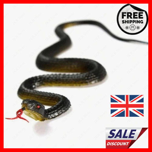 Fake rubber snake prank - snake, toy