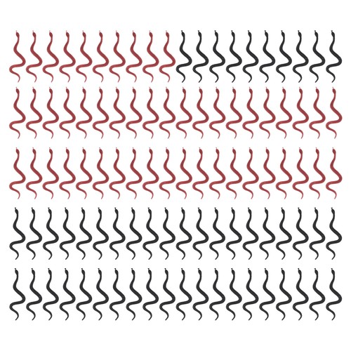 100pcs fake snakes - 100pcs,