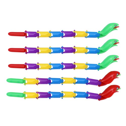 Pcs rubber snake toy - 5,