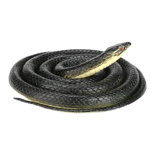 Realistic rubber snake - realistic,