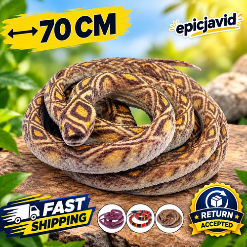 70cm large fake snake - 70cm,