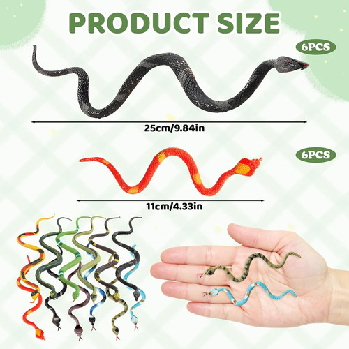 Snake toy pack - snake, 12