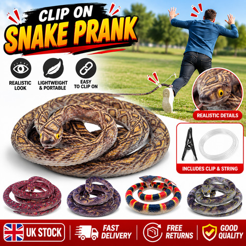 70cm fake snake realistic - snake,