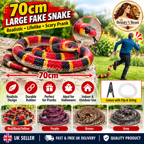 70cm large fake - fake, snake