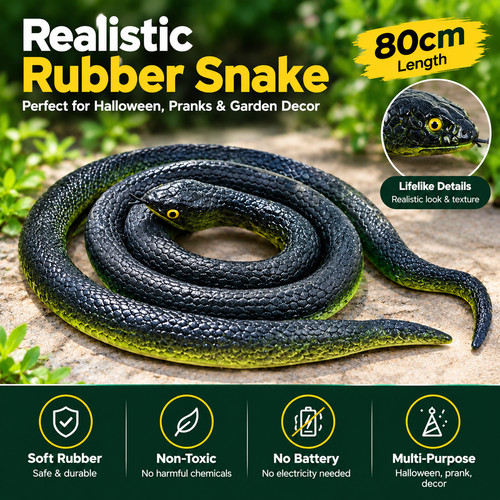 Fake realistic snake lifelike - fake,